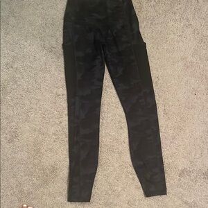 Black Camouflage Leggings